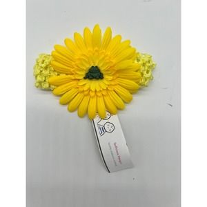 Sydlicious Designs Baby Yellow Frog Flower Headband